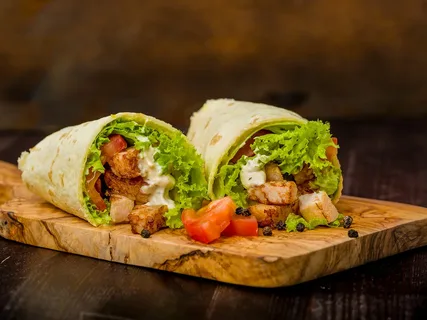Chicken Shish Wrap