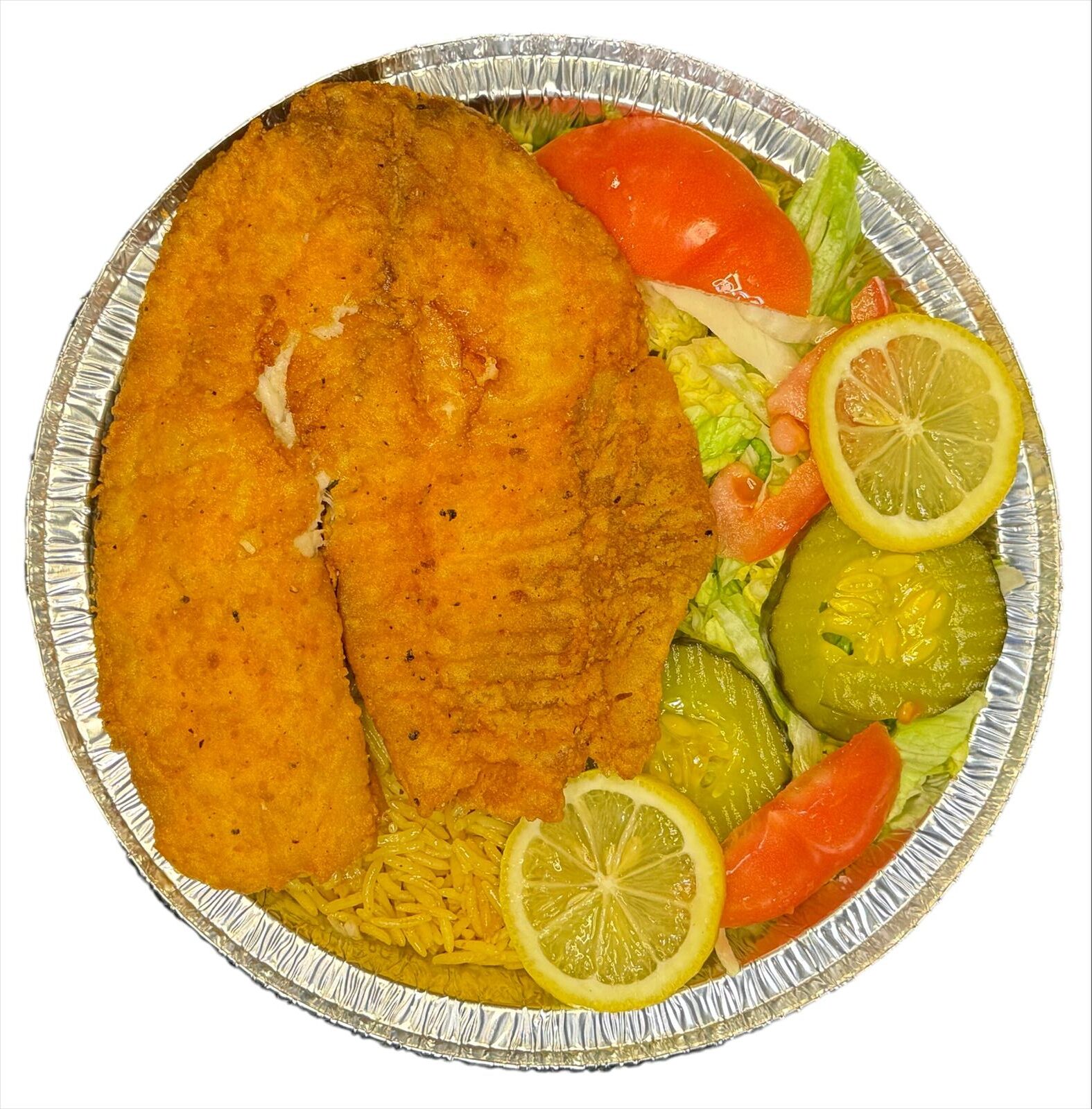 Fried Fish Platter